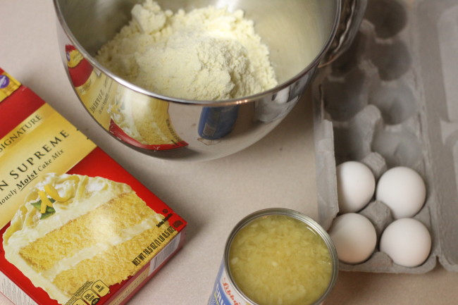 mystery lemon sheet cake