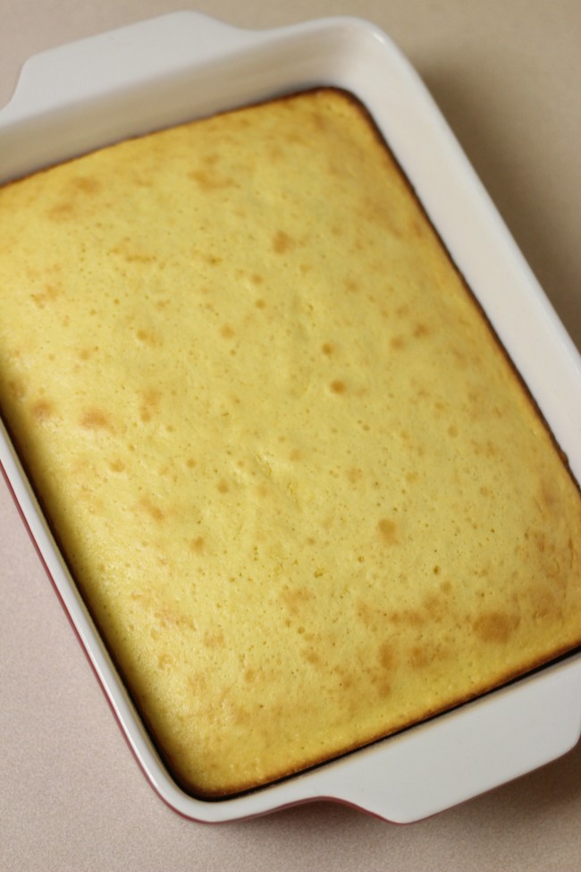 mystery lemon sheet cake