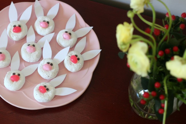 easter egg party bunny donuts