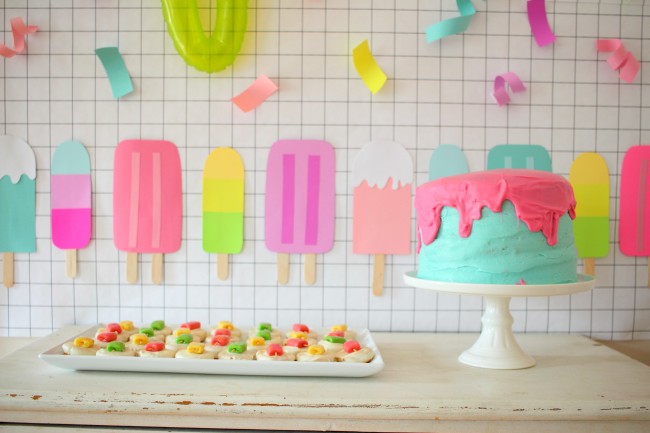 Popsicle Party for Birthday Girl - It's COOL to Be Three!