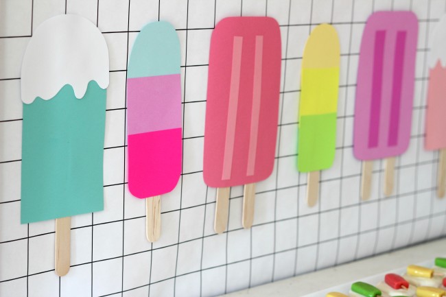 Popsicle Party for Birthday Girl - It's COOL to Be Three!