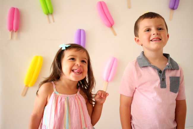 Popsicle Party for Birthday Girl - It's COOL to Be Three!