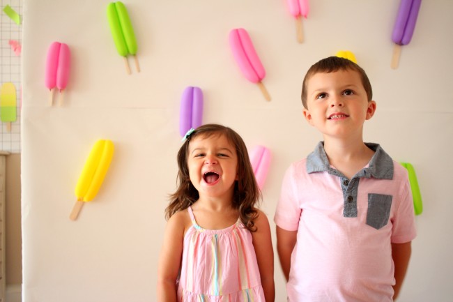 Popsicle Party for Birthday Girl - It's COOL to Be Three!