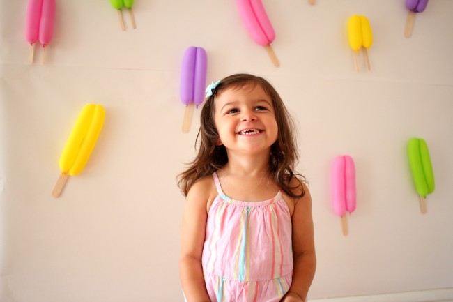 Popsicle Party for Birthday Girl - It's COOL to Be Three!