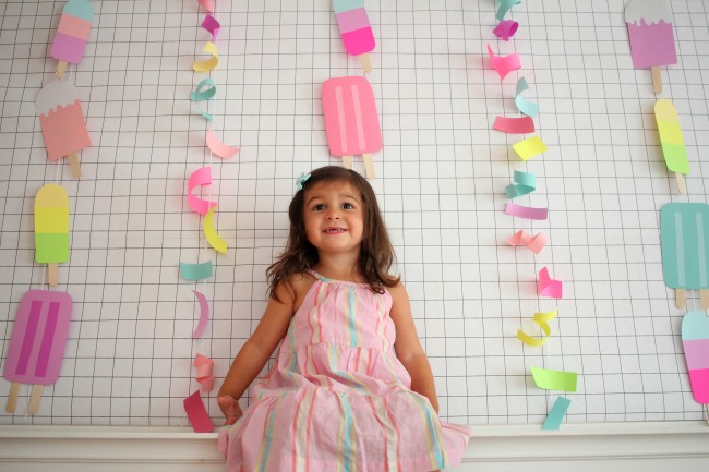 Popsicle Party for Birthday Girl - It's COOL to Be Three!