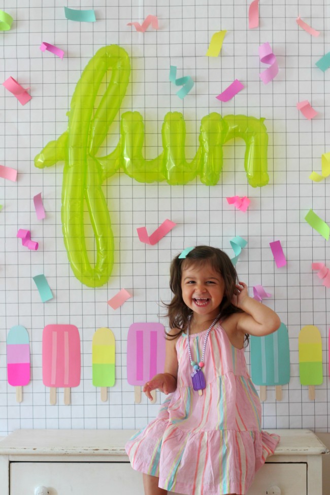 Popsicle Party for Birthday Girl - It's COOL to Be Three!