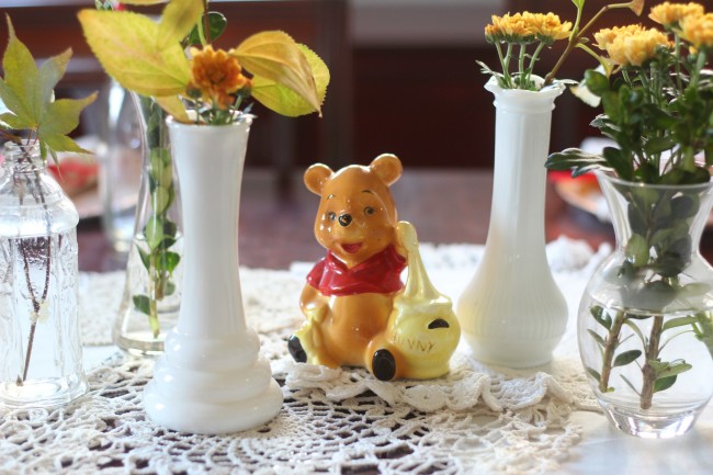 boho winnie the pooh birthday party 1