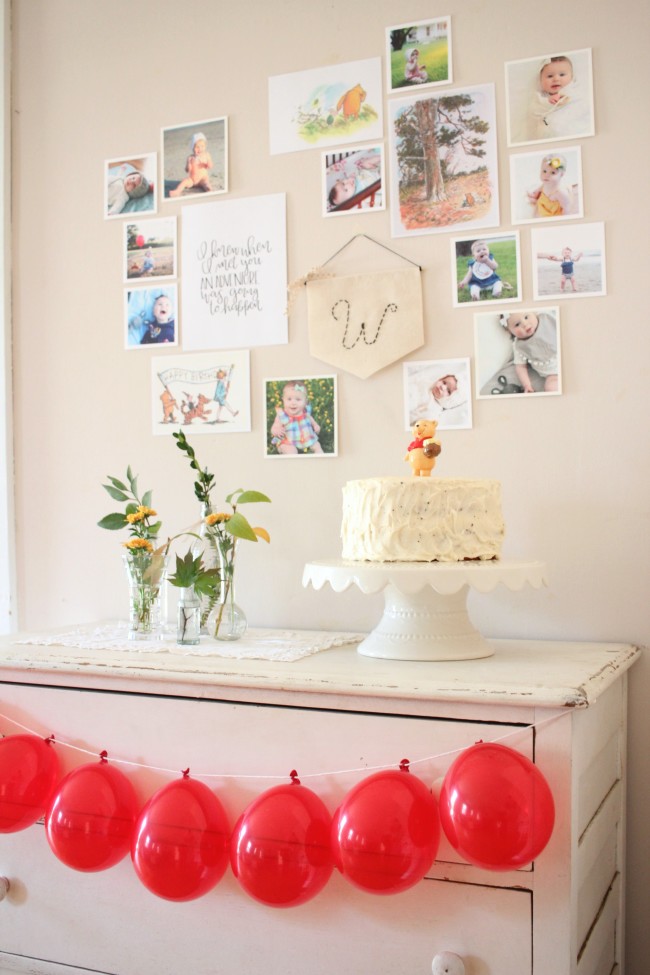 Boho Vintage Winnie the Pooh Birthday Party