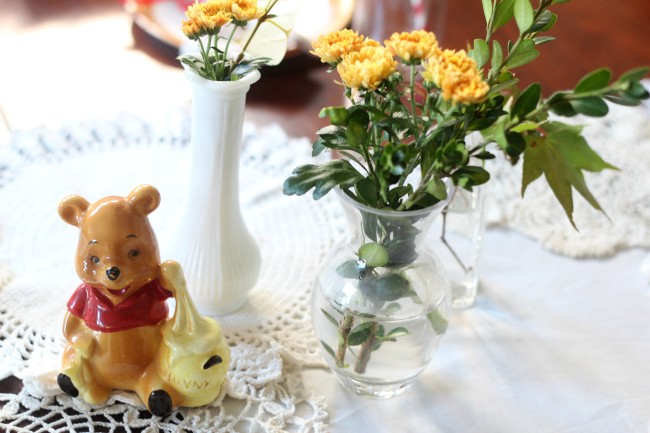 boho winnie the pooh birthday party 64