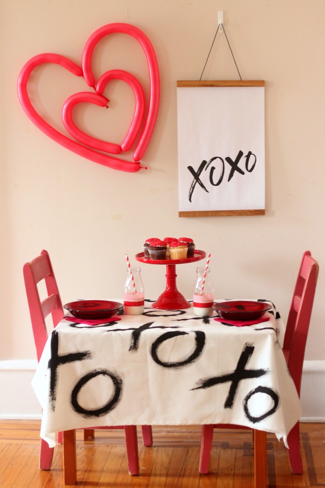 Valentine's Day Party Ideas XOXO for kids