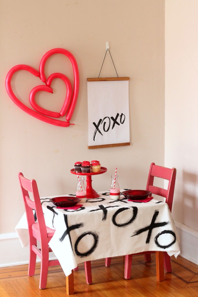 Valentine's Day Party for Kids DIY Ideas XOXO