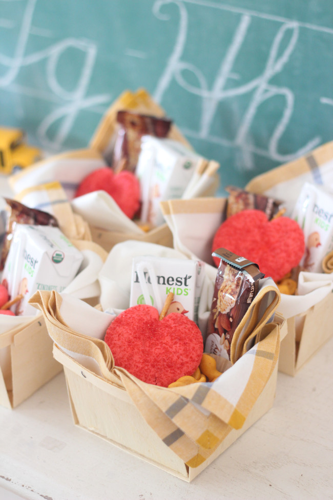 Back to School Dinner with Easy Apple Cookies