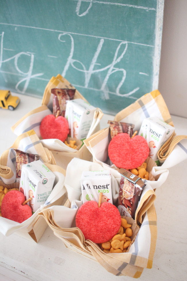 Back to School Dinner with Easy Apple Cookies