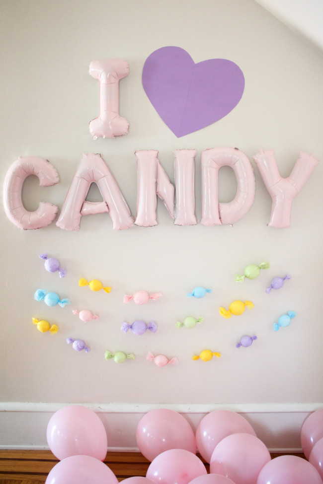 Pastel Candy Birthday Party