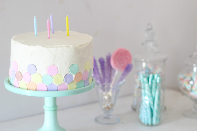 pastel candy birthday party 2