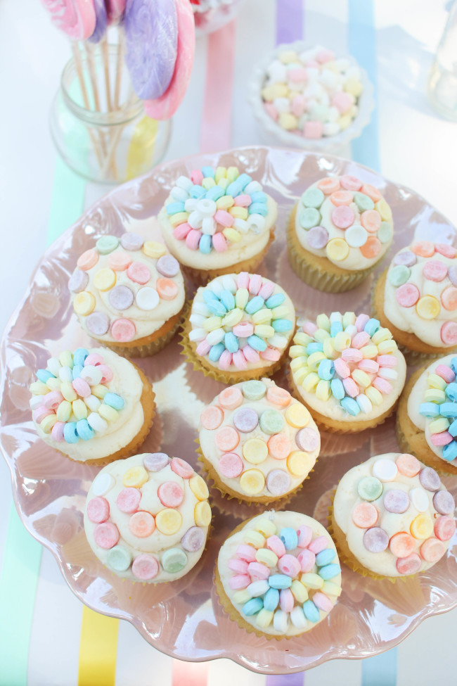 pastel candy birthday party 24