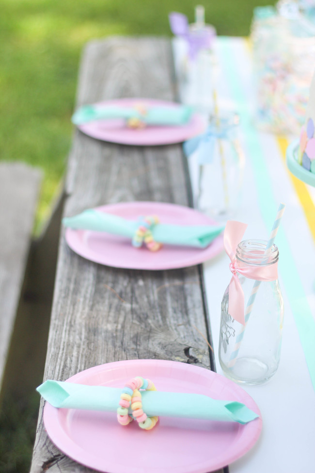 Pastel Candy Birthday Party