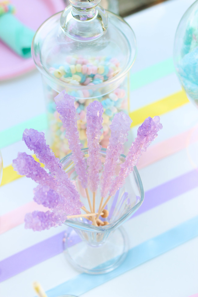 Pastel Candy Birthday Party