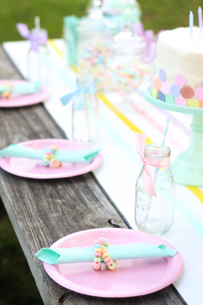 Pastel Candy Birthday Party