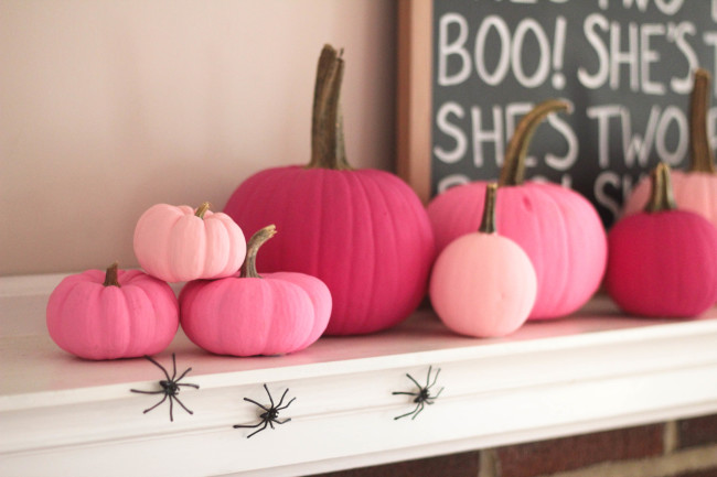 Pink Halloween Birthday Party: Boo! She's Two