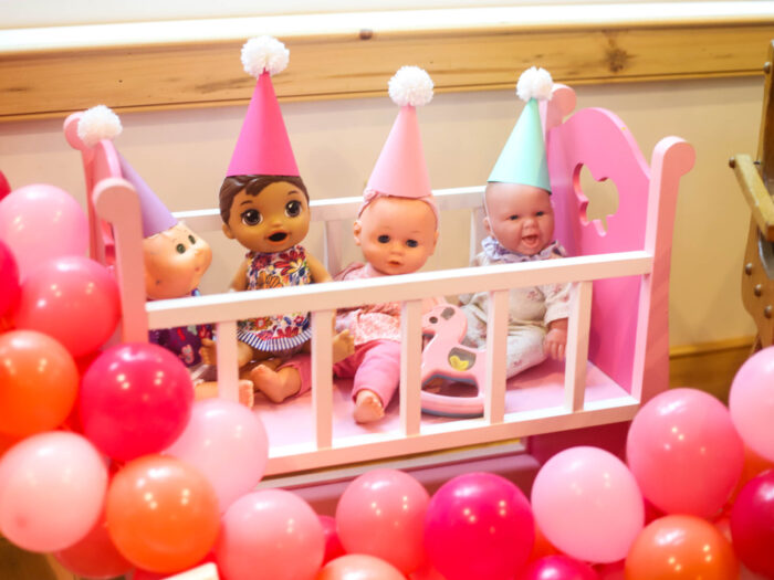 Baby Doll Birthday Party for Winnie!