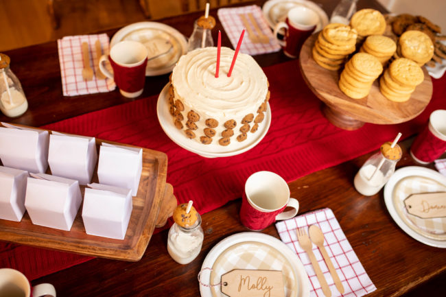 Cookies and Milk favors