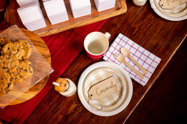 Cookies and Milk Party Favor