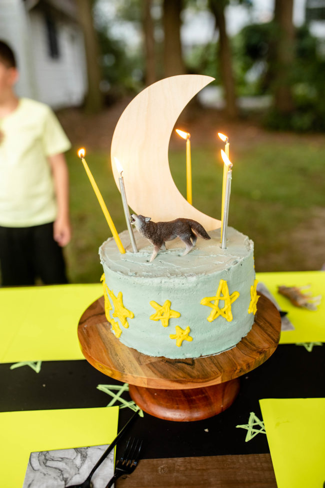 wolf theme birthday party