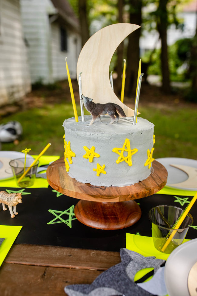 wolf theme birthday party