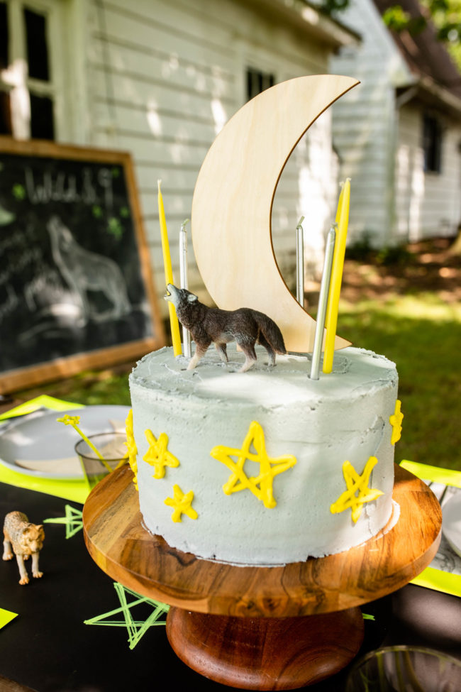 wolf theme birthday party