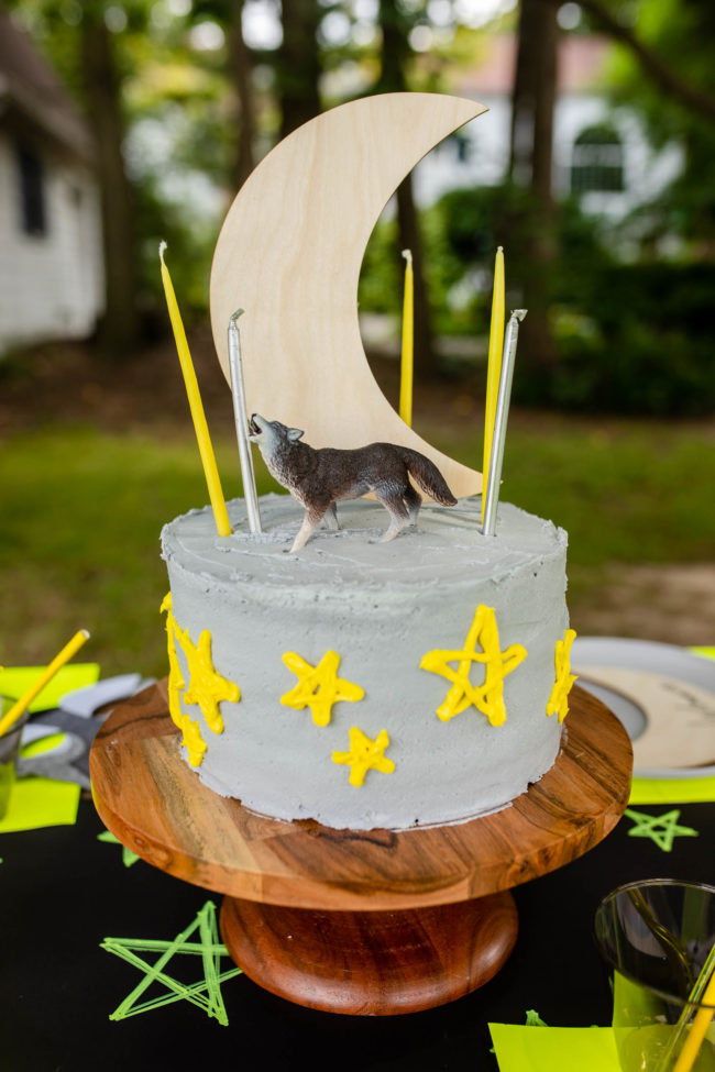 wolf theme birthday party